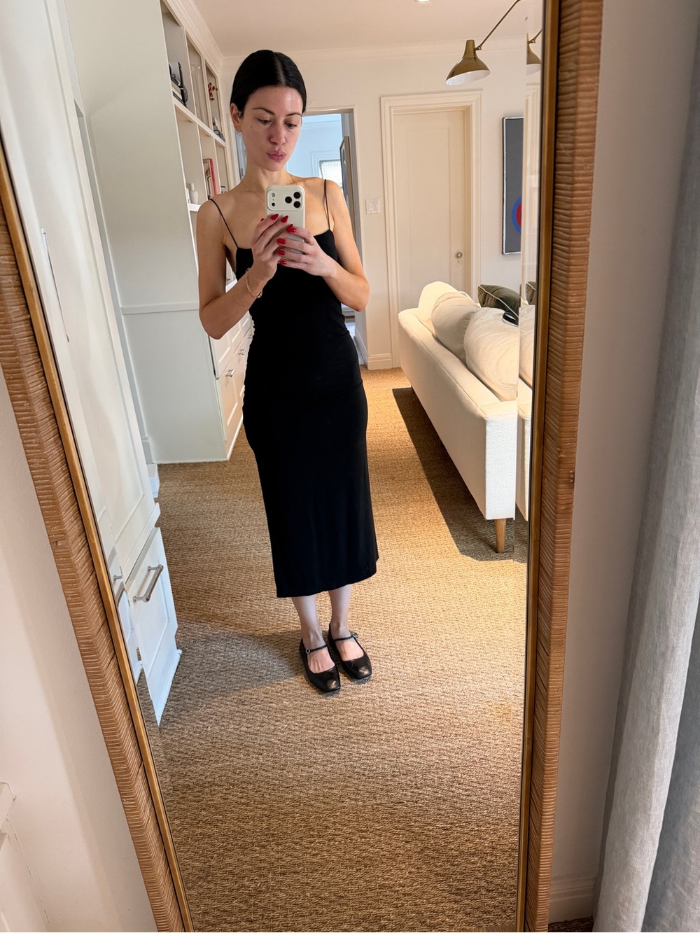 Aeyde Uma Mary-Jane Flats Black Leather 38.5 - Picture 16 of 17